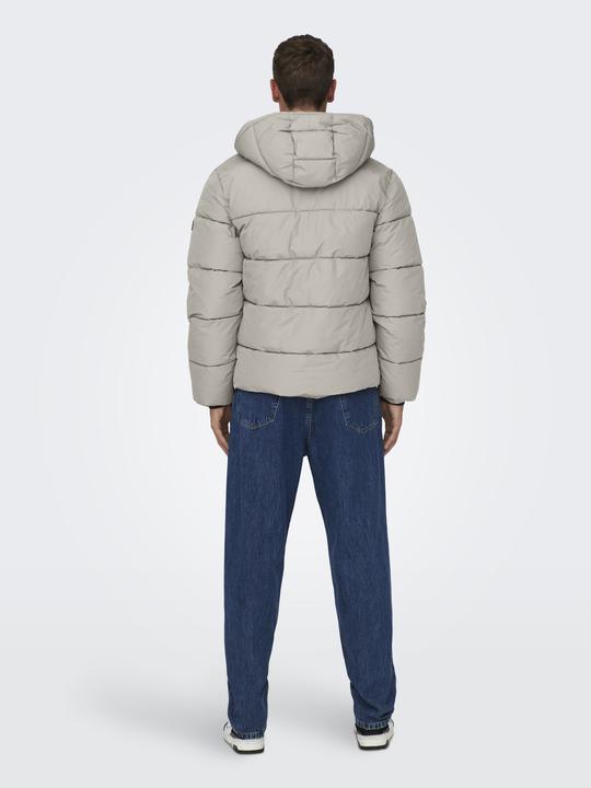Image du produit Only & Sons Capuche avec cordon de serrage Veste Doudoune (L)