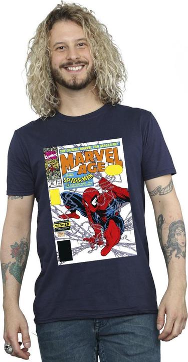 Image du produit - T-shirt SPIDER-MAN AGE COMIC COVER - Homme (XXL)