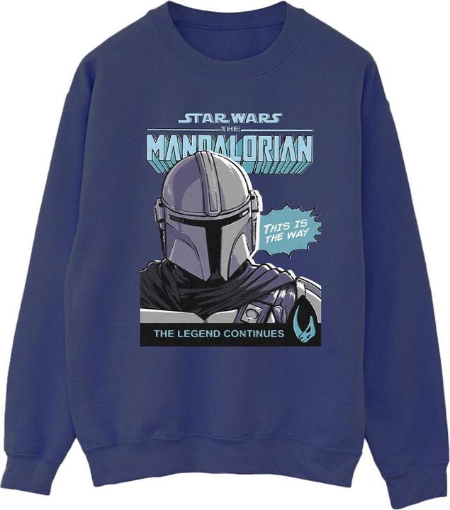 Star Wars Mando Comic Cover Sweatshirt