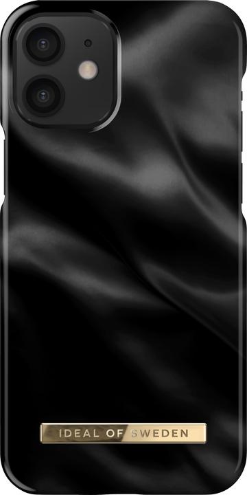 iDeal Of Sweden Designer Hard Cover Black Satin (Apple iPhone 12 mini)
