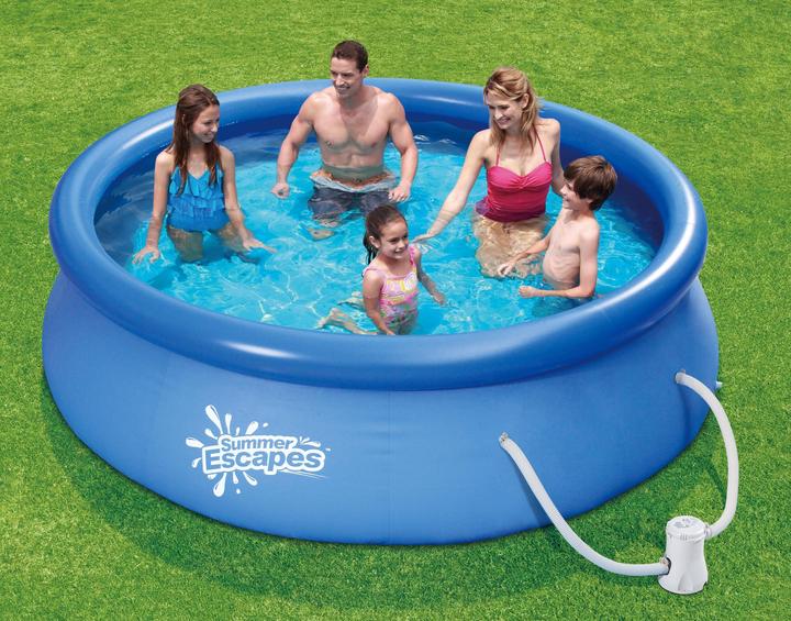 Actual product image Summer Waves Fast Set Pool
