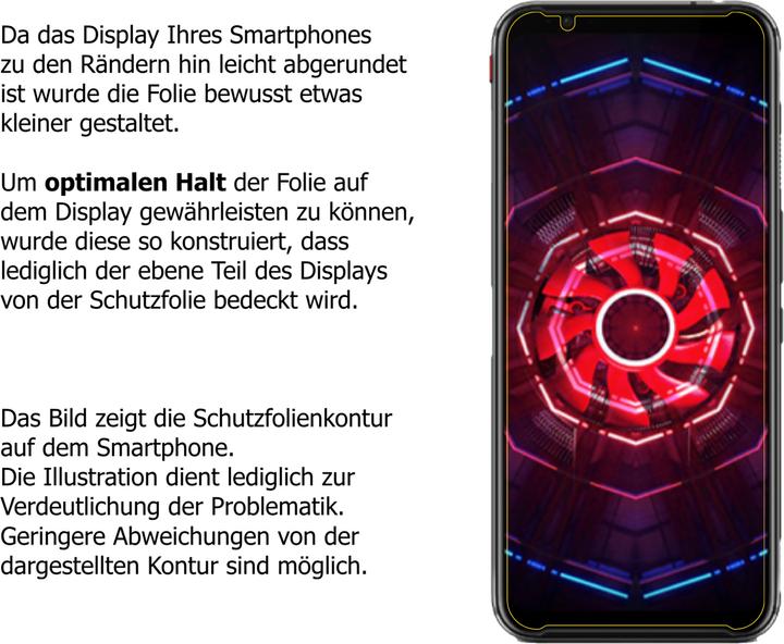 Image du produit Dipos Film de Protection d’écran Anti-Shock (2 pièce(s), Nubia Red Magic 3)