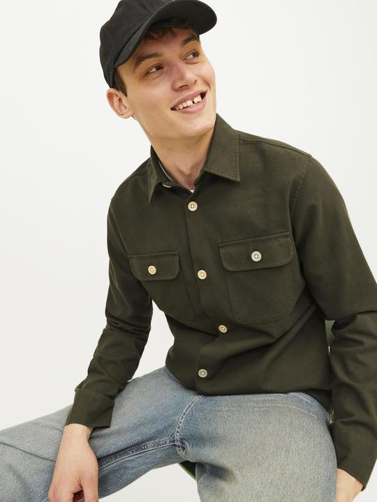 Produktbild Jack & Jones Jjedarren Overshirt Ls Noos (XL)
