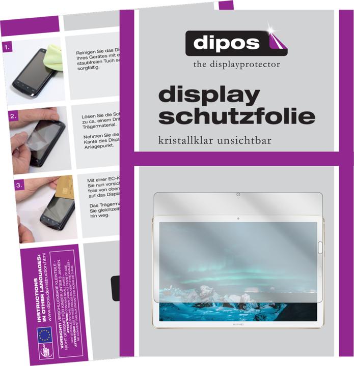 Produktbild Dipos Displayschutzfolie Crystalclear (2 Stück, Huawei MediaPad M6 10.8)