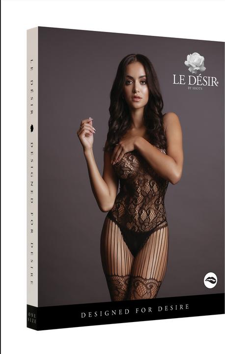 Produktbild Le Désir Lace and Fishnet Bodystocking (One Size)