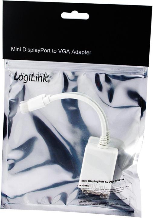 Actual product image LogiLink Mini DP zu VGA (VGA, 9 cm)