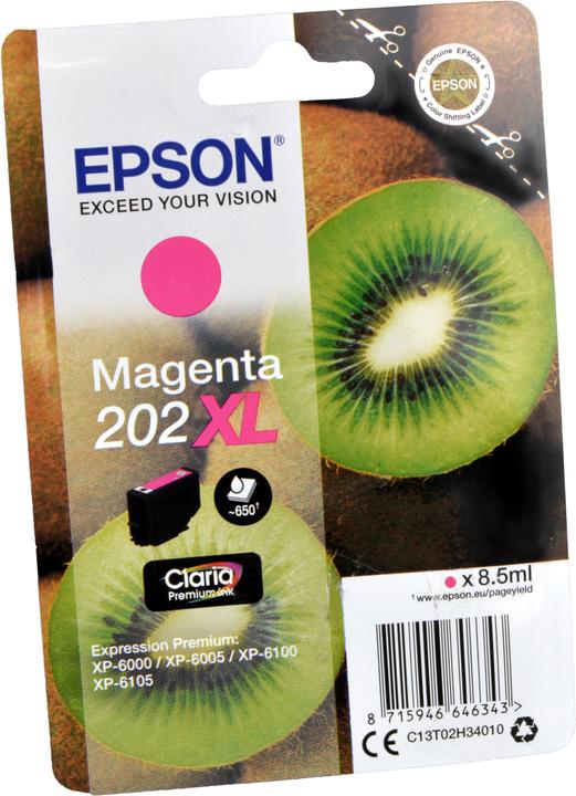Image du produit Epson 202XL Claria Premium (M)