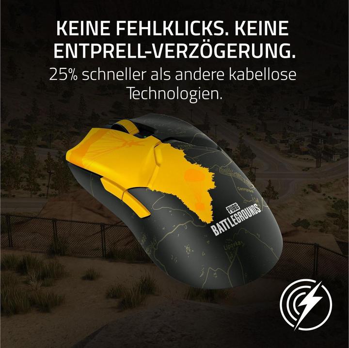 Immagine prodotto Razer Viper V2 Pro - Edizione PUBG (Senza fili, Cablato)