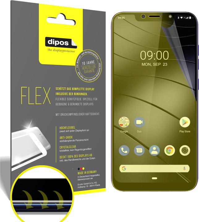 Produktbild Dipos Displayschutzfolie Full-Cover 3D (2 Stück, Gigaset GS195 LS)