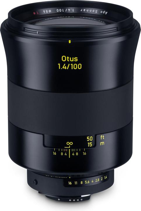 Image du produit Zeiss Otus T* 1.4 / 100 mm ZF.2 (Nikon F, Plein format)