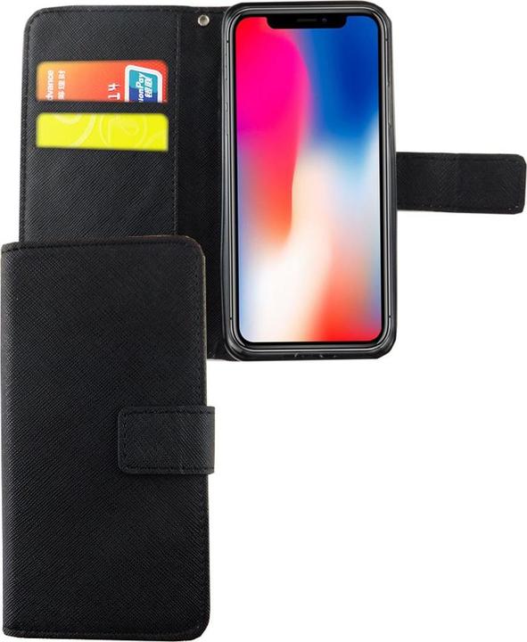 Produktbild König Design Hülle Handy Schutz für Apple iPhone XS Case Cover Tasche Wallet Etui Handyhülle (Apple iPhone XS)