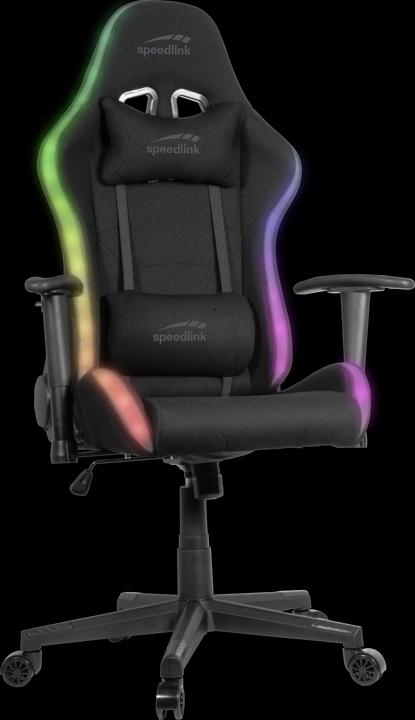 Actual product image Speedlink REGYS RGB Gaming Chair black RGB lighting Breathable covers