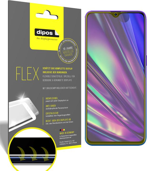 Image du produit Dipos Film de Protection d’écran Full-Cover 3D (2 pièce(s), Realme 5)