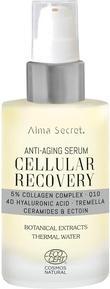 Image du produit Alma Secret CELLULAR RECOVERY Sérum anti-âge pour femmes avec acide hyaluronique, collagène végétalien et CoQ10 (50 ml)