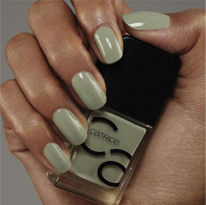 Image du produit Catrice ICONAILS Gel Lacquer (124 Believe In Jade, Vernis à ongles effet gel)