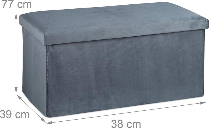Actual product image Relaxdays Storage Bench (77 cm)