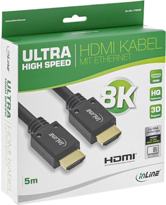Immagine prodotto InLine Cavo HDMI (5 m, HDMI)