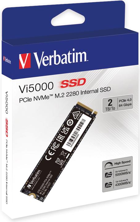 Image du produit Verbatim Vi5000 (2000 Go, M.2 2280)