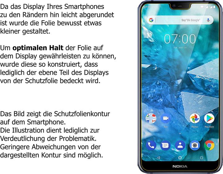 Image du produit Dipos Film de Protection d’écran Crystalclear (2 pièce(s), Nokia X7)