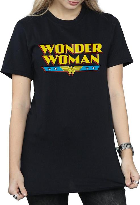 Image du produit - T-shirt WONDER WOMAN TEXT LOGO - Femme (XXL)