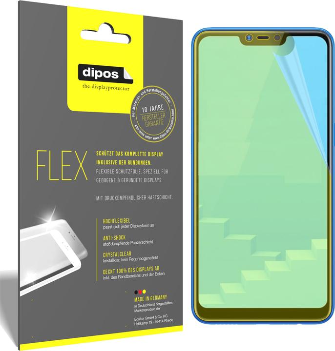 Actual product image Dipos Screen Protector Full-Cover 3D (2 Piece, Oppo Realme C1)