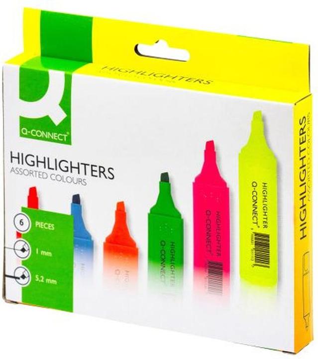 Immagine prodotto Q-Connect Evidenziatore Economia (Multicolore, 1 mm, 1 x)