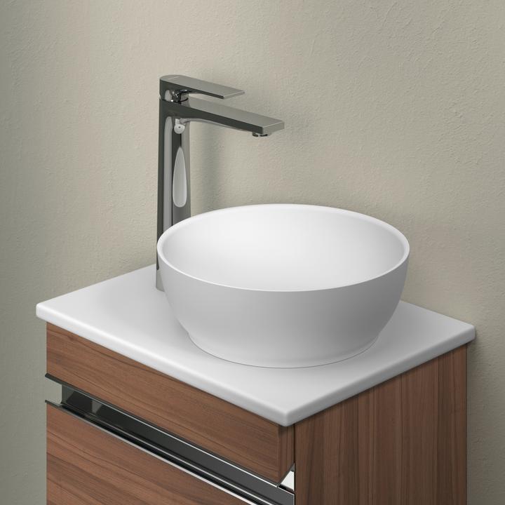 Produktbild Duravit Sivida Aufsatzwaschtisch, rund, 300x300mm, ohne Hahnloch, ohne Überlauf (300 mm, 300 mm)
