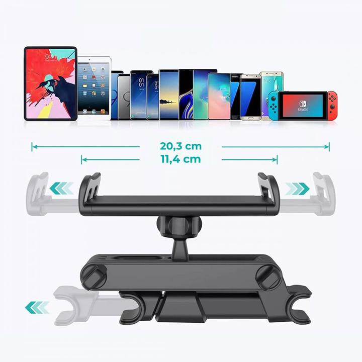 Actual product image Misura Folding tablet and mobile phone holder for the car