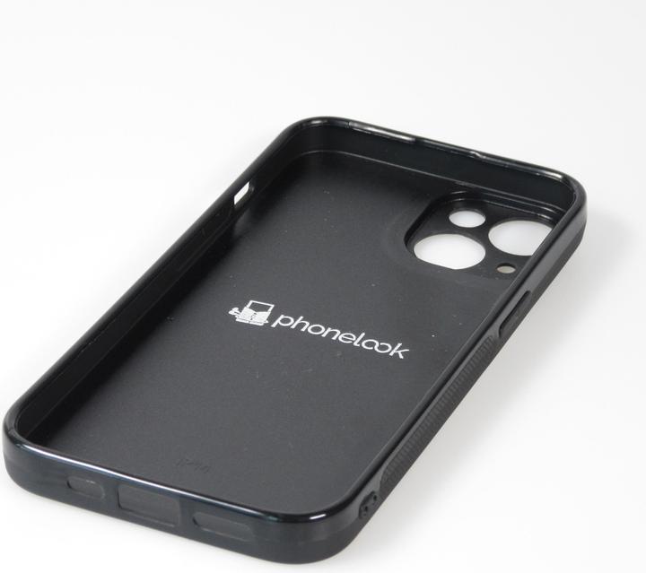 Actual product image PhoneLook Coque Silicone rigide noir Summer 18 19 (Apple iPhone 14)