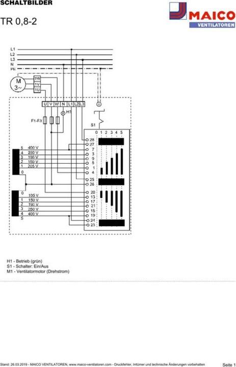 Image du produit Maico TR0,8-2 Réducteur 18/14