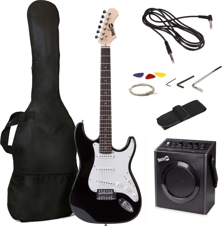 Actual product image PDT RockJam Elec Guitar Super Kit (Electric guitar, Lime wood)