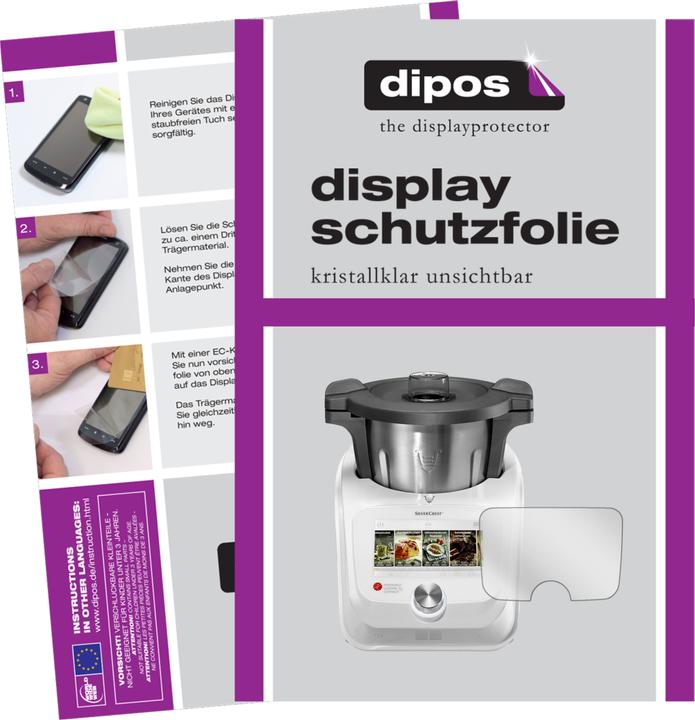 Image du produit Dipos Film de Protection d’écran Crystalclear (2 pièce(s), Monsieur Cuisine Connect)