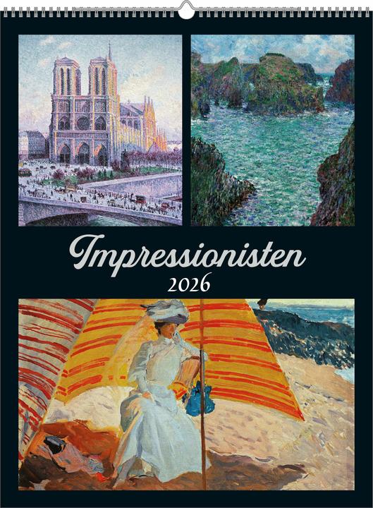Actual product image Alpha Edition Impressionisten 2026 - Bild-Kalender 42x56 cm - Impressionists - Kunstkalender - Wand-Kalender - (German)