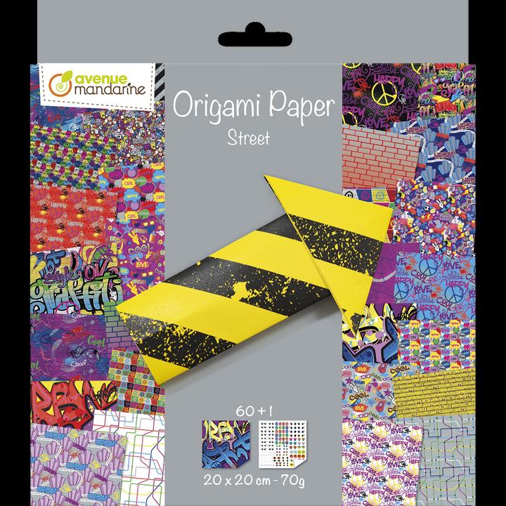 Immagine prodotto Avenue Mandarine Arte di strada in carta origami (70 g/m², 60 x)
