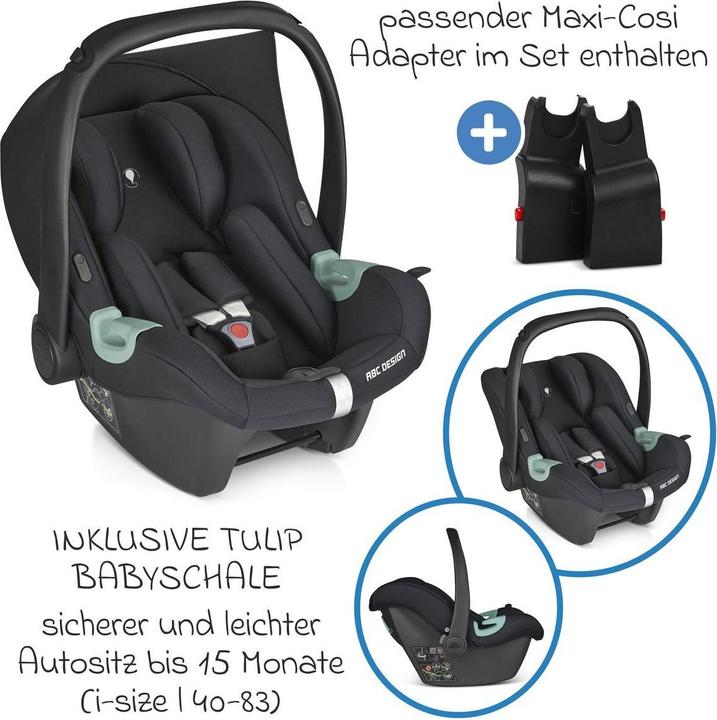 Actual product image ABC Design Kinderwagen 3 in 1 3in1 Kinderwagen-Set Salsa 4 Air - inkl.