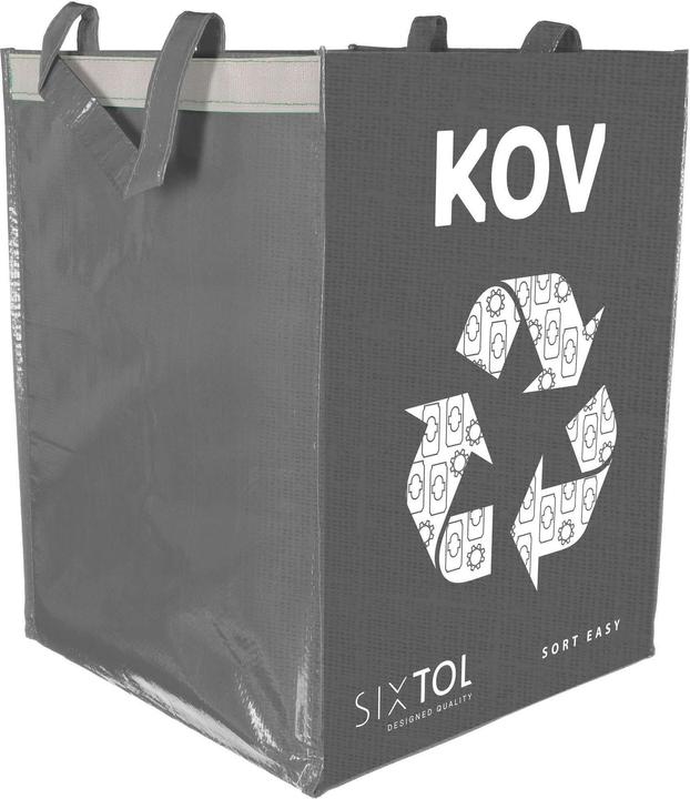 Produktbild Sixtol Sortierte Mülltüte SORT EASY METAL, 30x30x40cm, 36l (36 l)