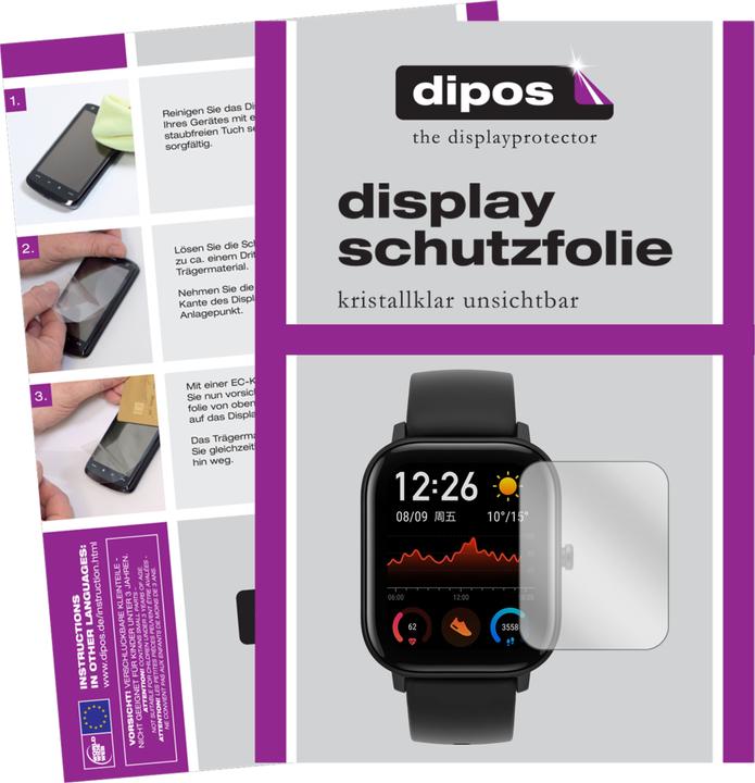 Dipos Film de Protection d’écran Crystalclear