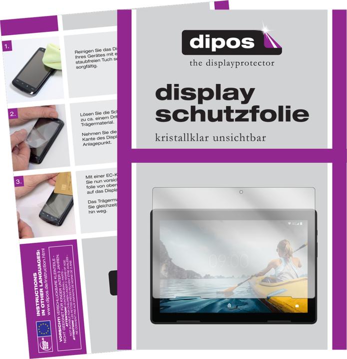 Actual product image Dipos Screen Protector Crystalclear (1 Piece, LifeTab E10702)