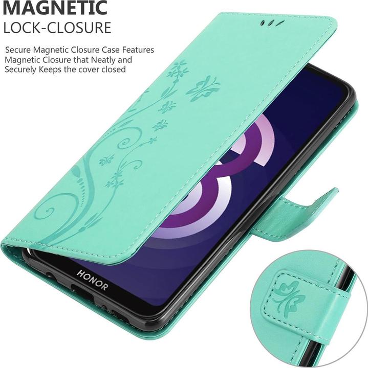 Produktbild Cadorabo Flower Book Cover (Huawei Y5 (2019), Honor 8s)