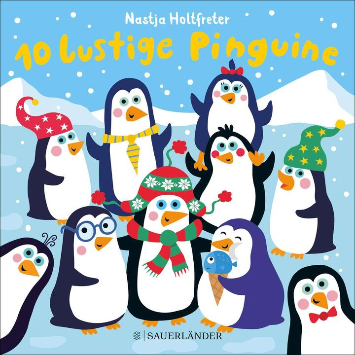 Immagine prodotto 10 lustige Pinguine (Tedesco, Nastja Holtfreter, 2019)