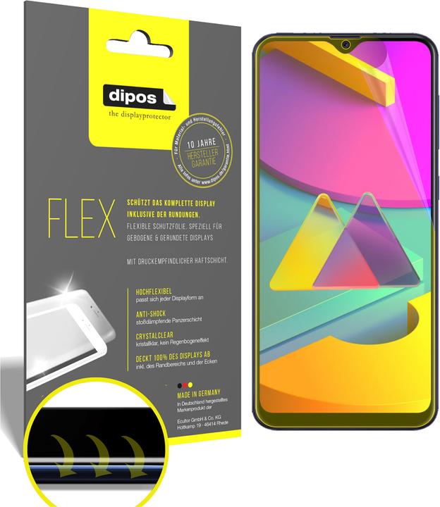 Actual product image Dipos Screen Protector Full-Cover 3D (2 Piece, Samsung Galaxy M10s)