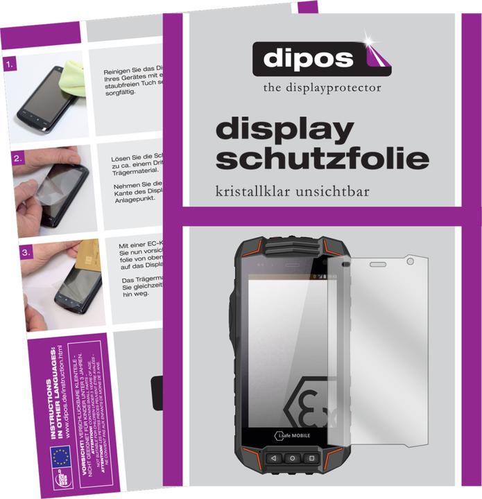 Dipos Screen Protector Crystalclear (2 Piece, i.safe Mobile IS520.1)