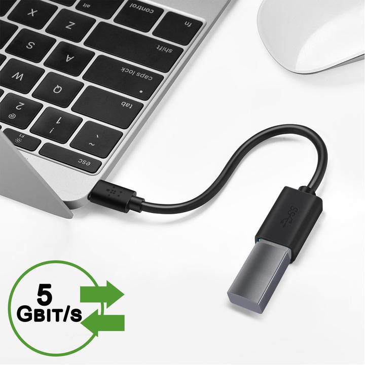 Produktbild Belkin USB 3.0 (0.14 m, USB 3.0, 18 W)