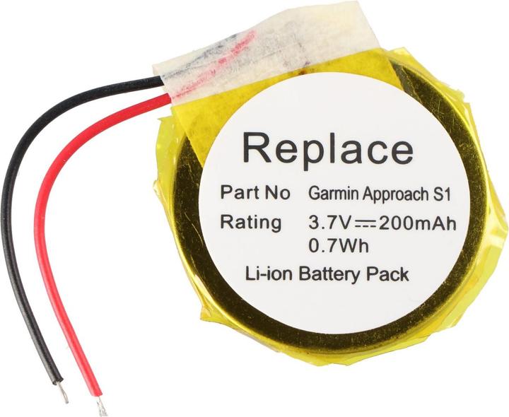 Image du produit Garmin Batterie Approach S1 GPS Montre de golf Batterie Li-ion 361-00047-00 Approach S3