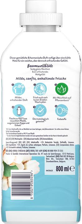Image du produit Lenor Fleur de coton fraîche (32 Cycles de lavage, Liquide)