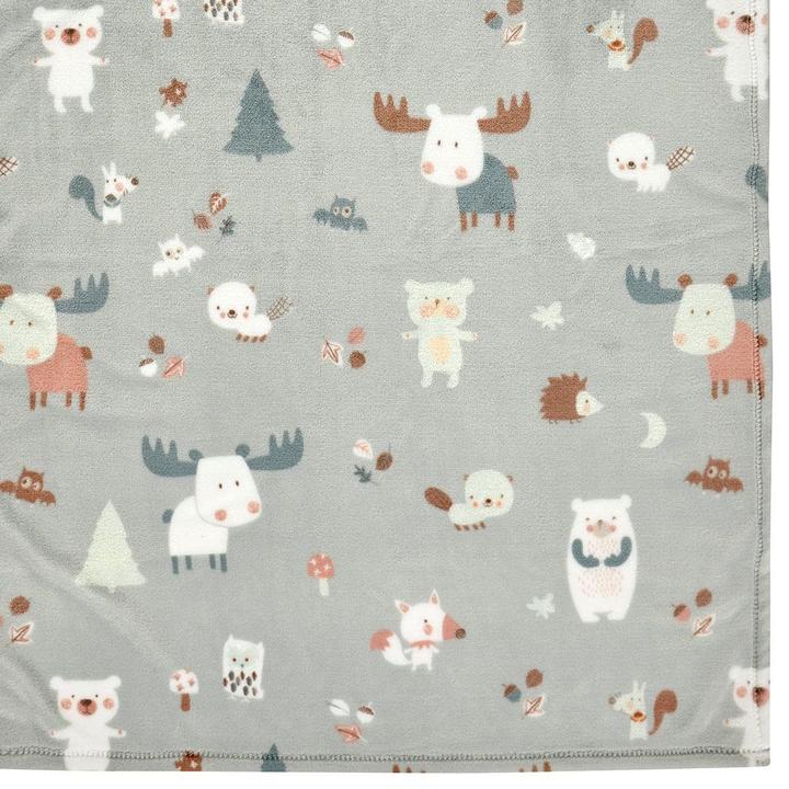 Immagine prodotto Alvi Coperta per neonati in microfibra 75 x 100 cm - Baby Forest (75 x 100 cm)