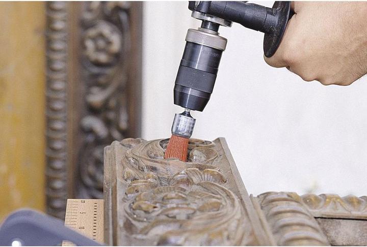 Produktbild wolfcraft wolfcraft 1 Nylondraht-Pinselb. aggr. S=6-kt ø25mm (80)
