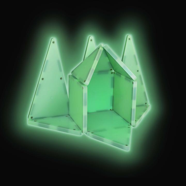 Image du produit Magna-Tiles Set Glow in the Dark (16 pièces)