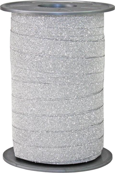 Actual product image Präsent W'giftb. GLITTER silver (Gift ribbon, 1 x)