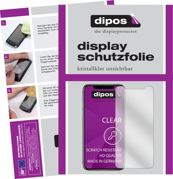 Dipos Pellicola Protettiva (4 Pezzo/i, Apple iPhone 11 Pro Max)